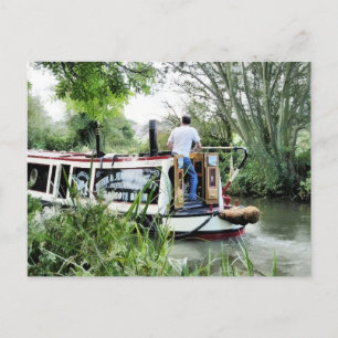 NARROWBOATS POSTKARTE