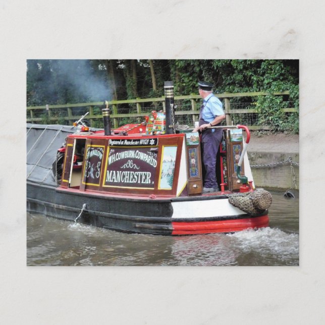 NARROWBOATS POSTKARTE (Vorderseite)