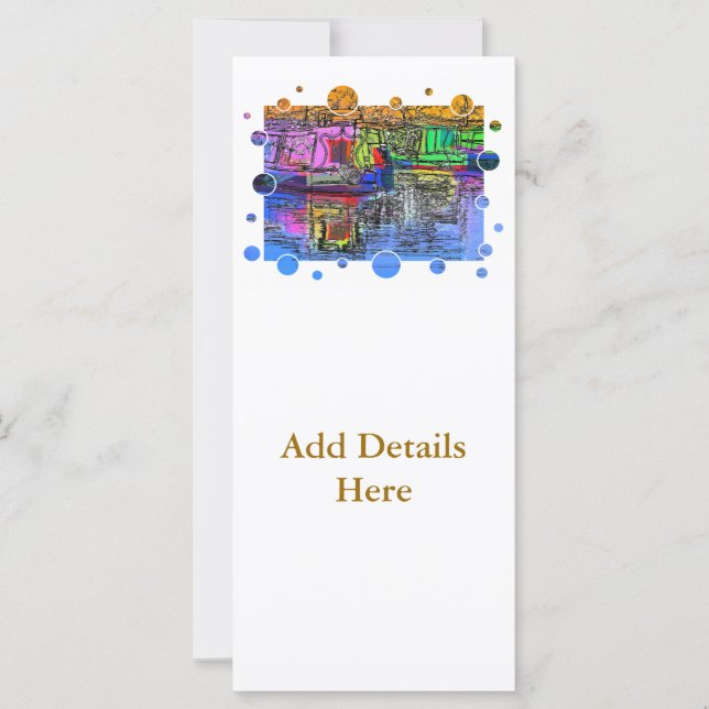 NARROWBOATS RACK CARDS (Vorderseite)