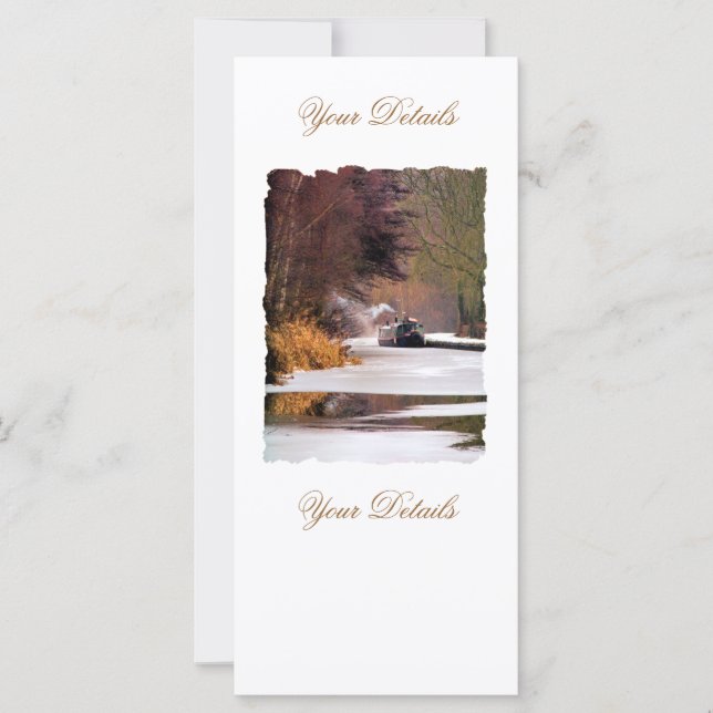 NARROWBOATS RACK CARDS (Vorderseite)