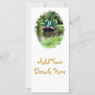 NARROWBOATS RACK CARDS