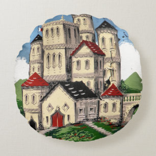 NARROWBOATS RUNDES KISSEN