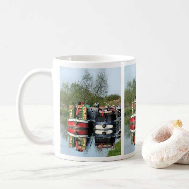NARROWBOATS UK KAFFEETASSE (Mit Donut)
