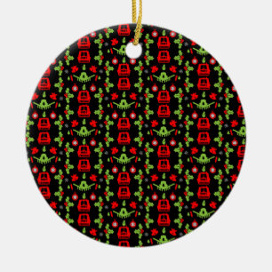 Narrowboats Weihnachten Weihnachten Keramik Ornament