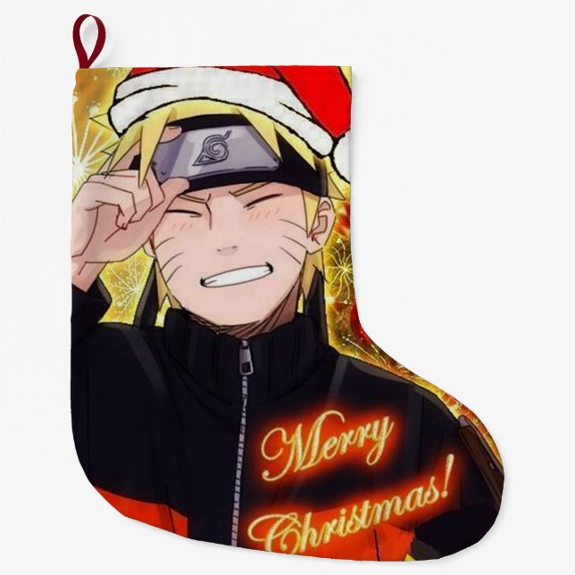 Naruto-Weihnachtsstrumpf Großer Weihnachtsstrumpf (Vorderseite)