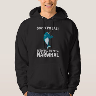 Narwal Für Männer Frauen Narwhal Meereseinhorn Fis Hoodie