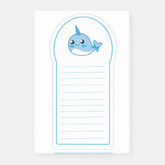 Narwal klebrige Auflage Post-it Klebezettel