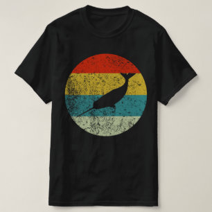Narwal Retro Vintage Silhouette 70er T-Shirt