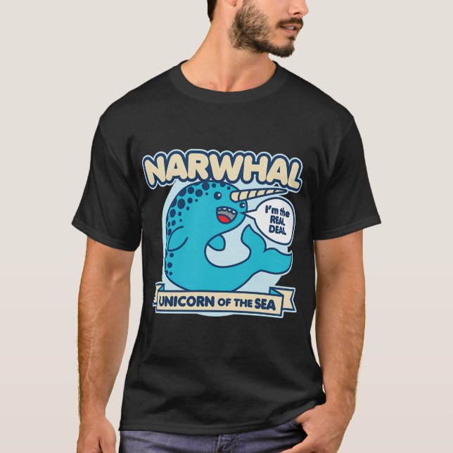 Narwal T-Shirt (Vorderseite)
