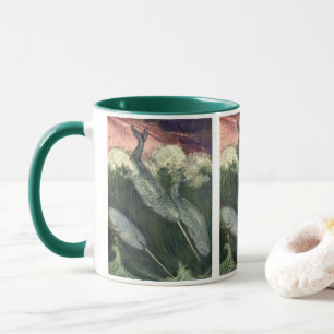 Narwalen, Vintage Meeresleben Wale Ozean Tiere Tasse