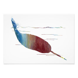 Narwhal Art Fotodruck