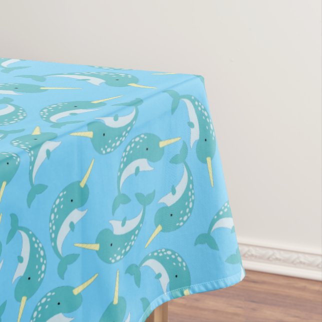 Narwhal Birthday Party Tischdecke (Beispiel)