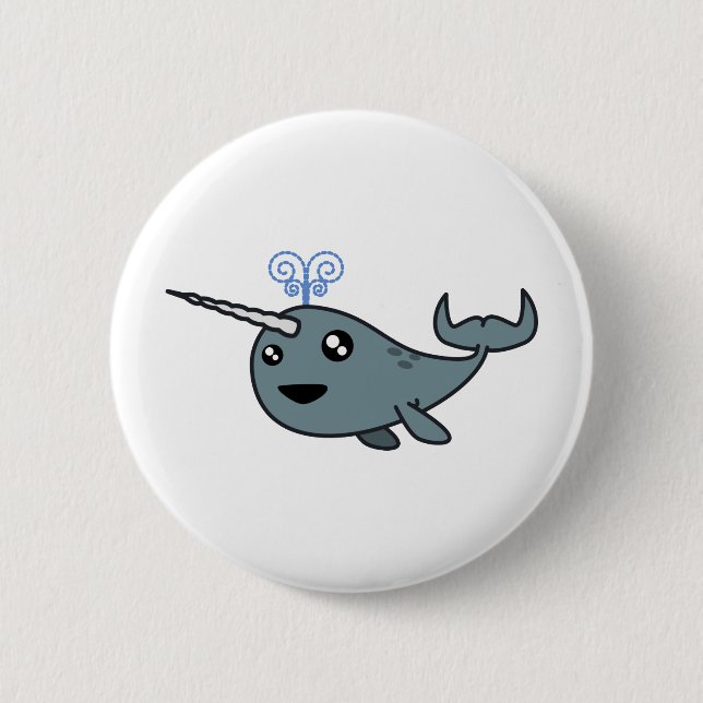 Narwhal! Button (Vorderseite)
