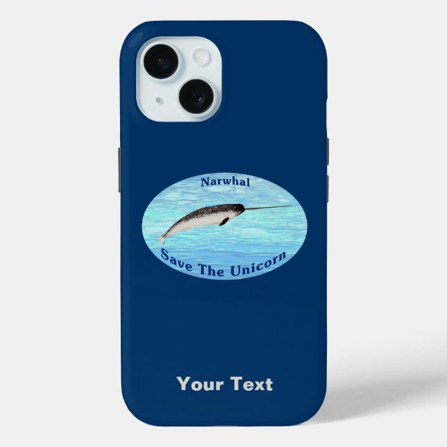 Narwhal - Das Einhorn Gerettet Case-Mate iPhone Hülle (Rückseite)