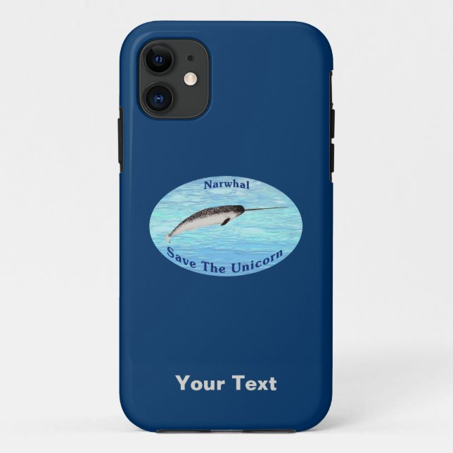 Narwhal - Das Einhorn Gerettet Case-Mate iPhone Hülle (Rückseite)
