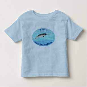 Narwhal - Das Einhorn Gerettet Kleinkind T-shirt