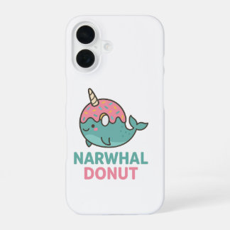 Narwhal Donut Phone Case iPhone 16 Hülle