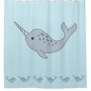 Narwhal Duschvorhang