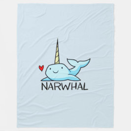 Narwhal Fleecedecke