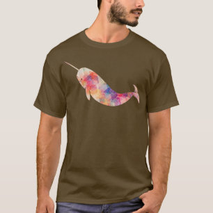 Narwhal Geometric T-Shirt