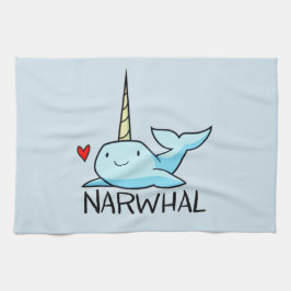 Narwhal Geschirrtuch