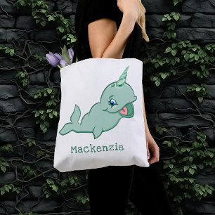 Narwhal Green   Niedlicher Chibi Cartoon Baby Diap