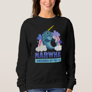 Narwhal I Einhorn des Meeres I Einhornwallis W Sweatshirt