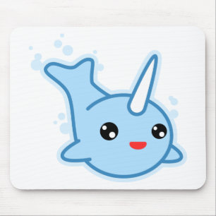 Narwhal Kawaii Mousepad