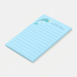 Narwhal Kid's Niedlicher Wald Post-it Klebezettel