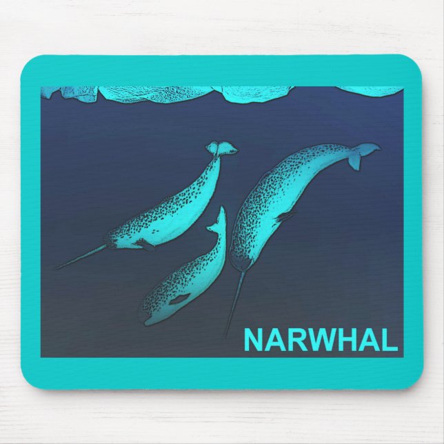 Narwhal Mousepad (Vorne)