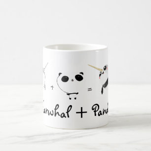 Narwhal plus Panda! Tasse