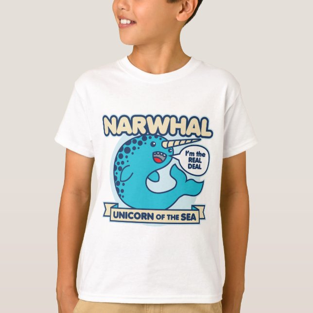 Narwhal T-Shirt (Vorderseite)