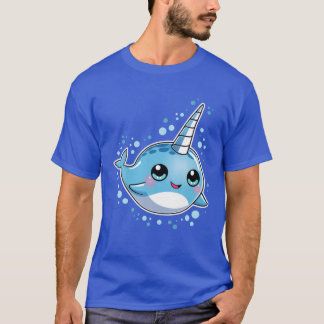 Narwhal Unicorn of the Sea T Girls Kinder Geschenk T-Shirt