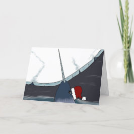 Narwhal Weihnachten beim Nordpol