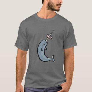 narwhale und Krapfen T-Shirt