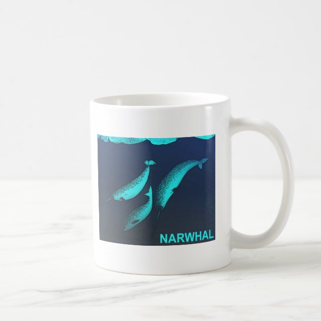 Narwhals Kaffeetasse (Rechts)