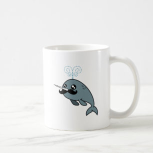 Narwhalstache Tasse