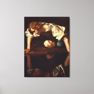 Narziss von Michelangelo Merisi da Caravaggio Leinwanddruck