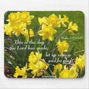 Narzisse Mousepad des Psalm-118
