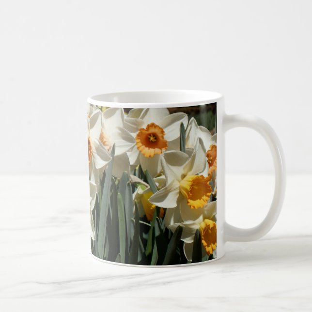 Narzissen-Hügel Kaffeetasse (Rechts)