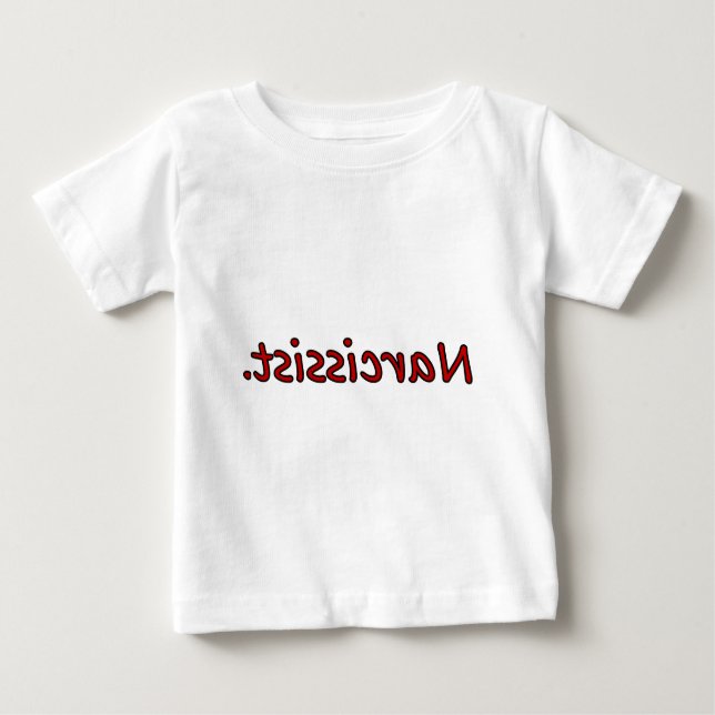 Narzisstin Baby T-shirt (Vorderseite)