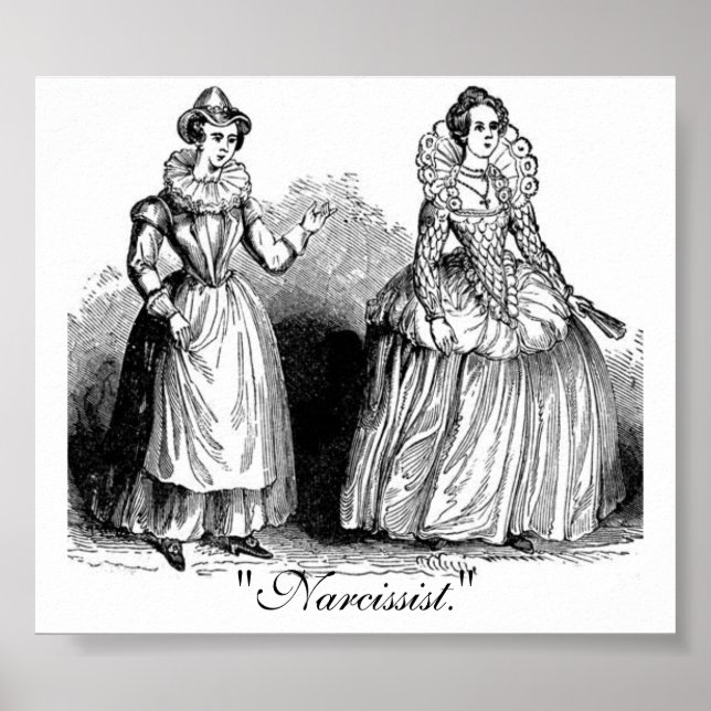 Narzisstin Poster (Vorne)