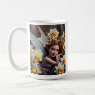 Narzissus-Blumenfee Kaffeetasse