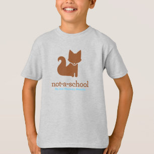 NAS-blaues Ragan-Hemd mit Fuchs T-Shirt