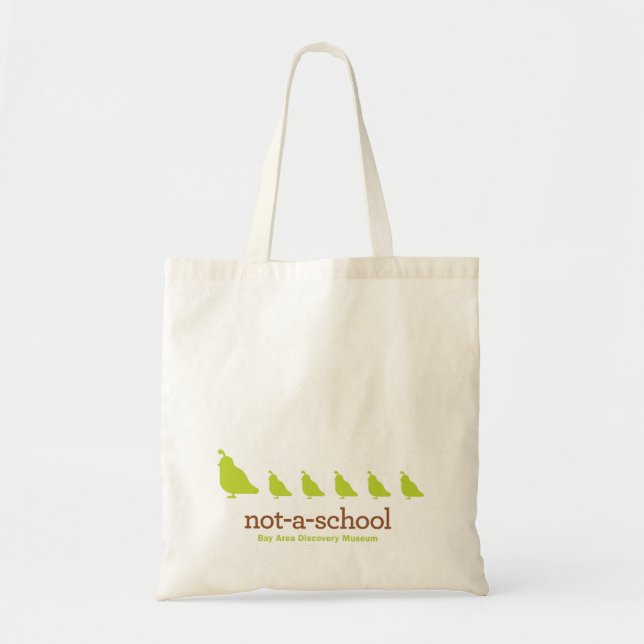 NAS-Budget-Tasche mit Wachtelreihe Tragetasche (Vorne)