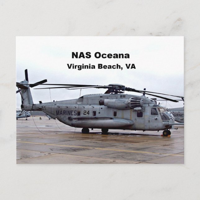 NAS Oceana, Virginia Beach, Virginia Postkarte (Vorderseite)