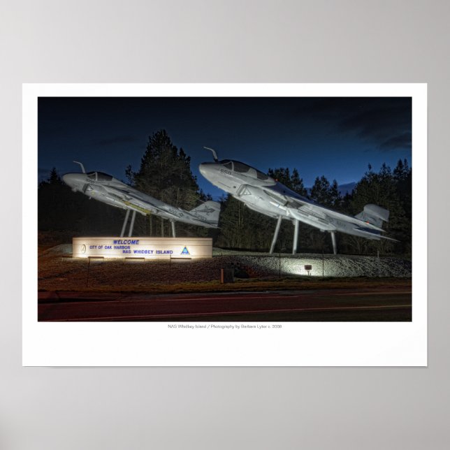 NAS Whidbey Island Gateway Poster (Vorne)