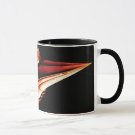NASA Aero Space Flugzeug Shuttle 60's Artist Conce Tasse
