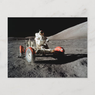NASA Apollo 17 Lunar Roving Vehicle, 1972 Postkarte
