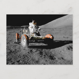 NASA Apollo 17 Lunar Roving Vehicle Postkarte